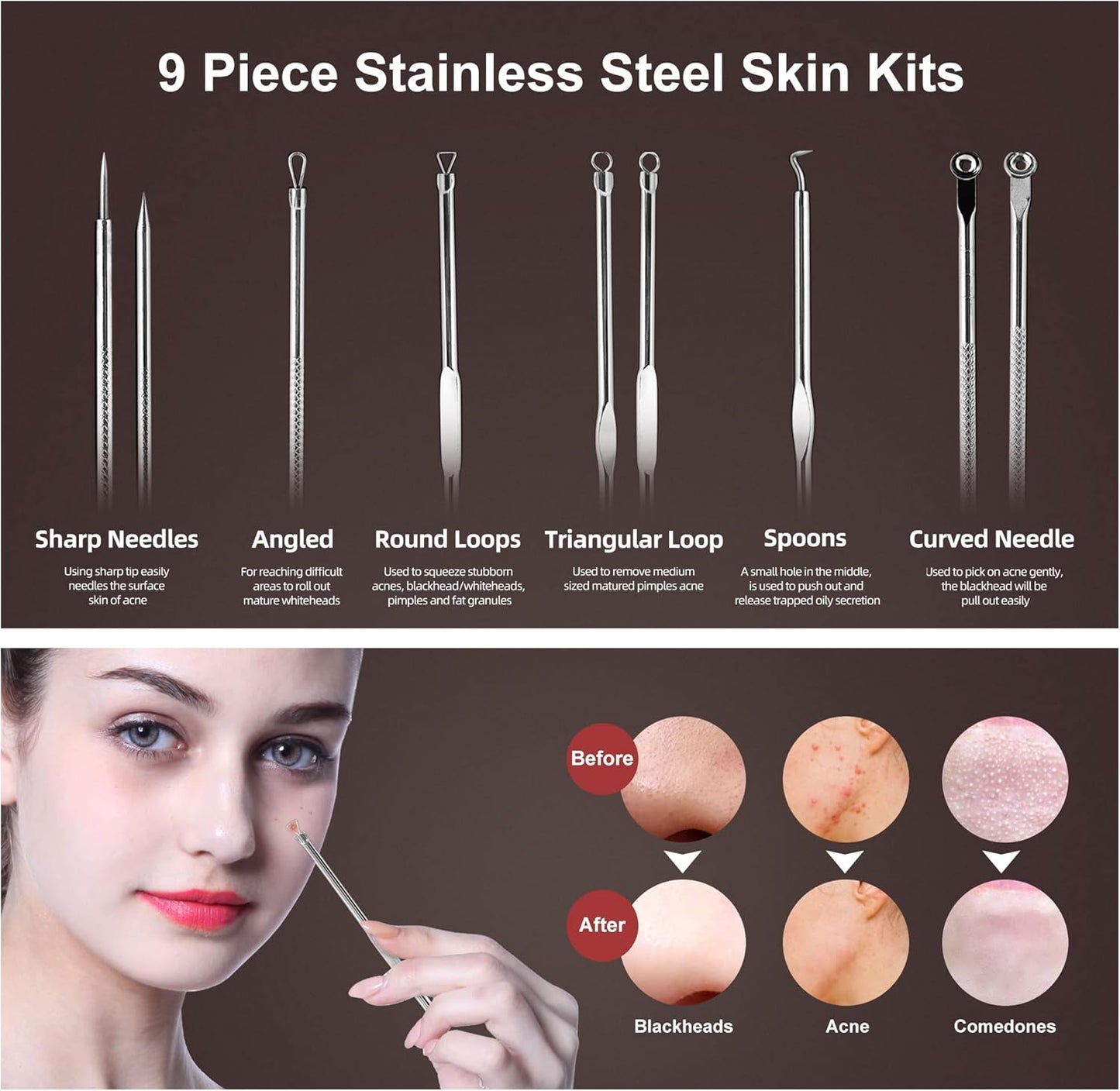 3In1 Facial Steamer Bundle with Extended Nozzle, Upgraded Spa Experience, Extra Flexibility for Personal Care Use at Home or Salon