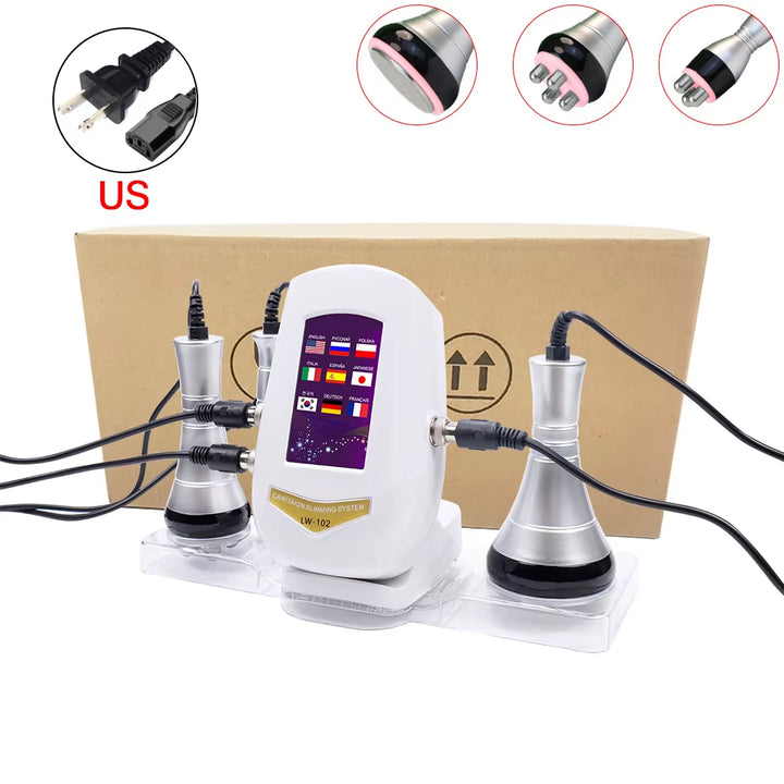Wholesale 40K Ultrasonic Cavitation Body Facial Radiofrequency Massage Weight Loss Machine Body Shaping Slimming Fat Burn